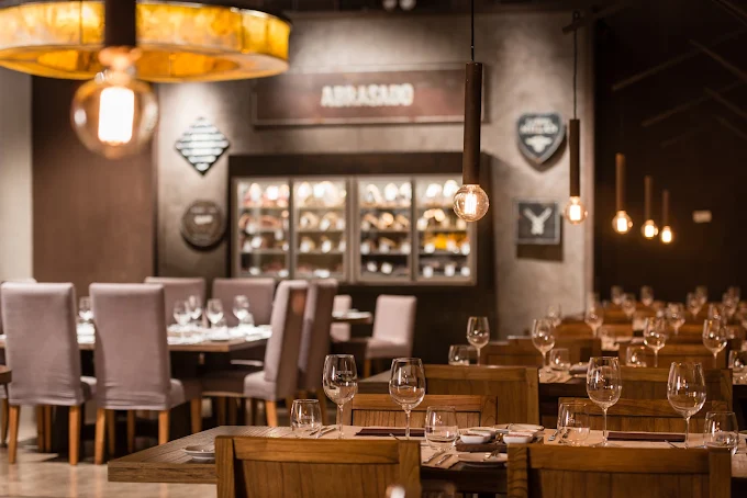 abrasado restaurante